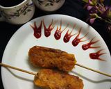 A picture of step 3 of Oats Apple Kebabs.