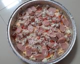 Foto langkah ke 4 dari resep Pizza Roti Tawar.