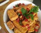 Foto langkah ke 4 dari resep Tahu masak pedas.