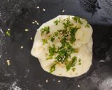 A picture of step 3 of Aloo Kulcha.
