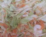 A picture of step 2 of Eggy Fried Rice with Salad.