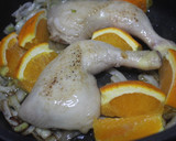Foto del paso 5 de la receta: Pollo a la naranja con sobras de patatas