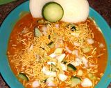 A picture of step 6 of #dal dhokli.