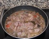Foto del paso 1 de la receta: Estofado de pavo al aroma de mandarina