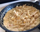 Foto del paso 4 de la receta: Pasta con salmón a la sartén
