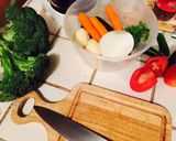 A picture of step 3 of Chicken Soup with Vegetables.