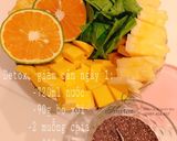 Hình bước làm 1 của món Detox giảm cân ngày 1