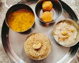 A picture of step 5 of JAGGERY COCONUT RICE (Coconut Jaggery Rice 🍚) 😋No Sugar.