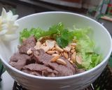Hình bước làm 2 của món Bún thịt bò trụng