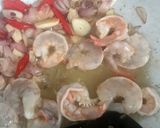 Foto langkah ke 2 dari resep Cah Udang Putren Tofu.