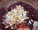 A picture of step 2 of Beetroot and cashew ladoos.