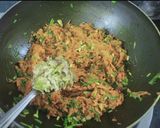 A picture of step 3 of Rajasthani Kacchi Haldi ki Sabzi (Raw Turmeric Sabzi).