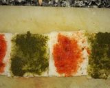 A picture of step 2 of Motton kheema sandwich.