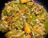 Hình bước làm 5 của món Cơm gà Pilaf (Malaysia)