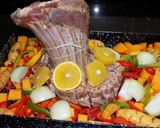 Foto del paso 10 de la receta: Corona de cordero con "coca" (batatitas andinas)