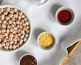 Foto del paso 1 de la receta: Garbanzos tostados en el horno