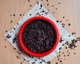 Foto del paso 4 de la receta: Mega cookie con nibs de cacao 🍫 sin azúcar sin lácteos sin huevo sin harina sin gluten