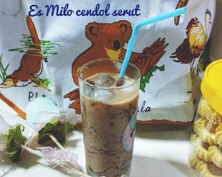 Es Milo Cendol Serut - Step 6