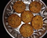A picture of step 6 of Black eyed beans vada.