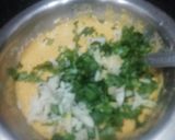 A picture of step 2 of Sliced Potato Chila.