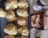 Baconbe tekert karfiol recept fázis 2 fotója