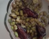 Foto langkah ke 6 dari resep Sarapan Sehat : kacang hijau, kurma, susu.