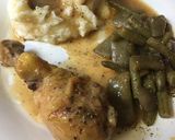 A picture of step 5 of Easy crockpot chicken dinner.