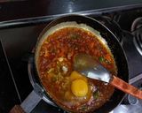 A picture of step 5 of Andey ka salan.