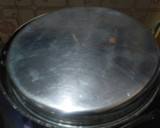 A picture of step 11 of Eggless Marble Cake.