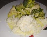 Foto del paso 6 de la receta: Pollo en Salsa Alfredo con Brócoli a mi manera