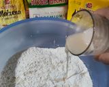 Foto langkah ke 2 dari resep Bakpao Unicorn Isi Kacang Merah (No Mixer).