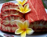 Foto langkah ke 7 dari resep Hurrican swiss roll(red velvet version).