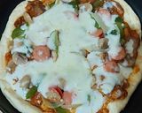 Foto langkah ke 8 dari resep Pizza Teflon.