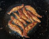 A picture of step 4 of Nethili(Anchovies)Fish Fry.