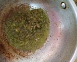 A picture of step 5 of Palak paneer.