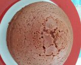 A picture of step 18 of Red valvet eggless cake in cooker.