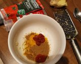 A picture of step 2 of Homemade cauliflower curry. (Aloo gobi).