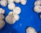 A picture of step 3 of Dhania poori.