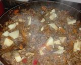 Foto del paso 7 de la receta: Pastel de arroz con carne picada y verduras, gratinado