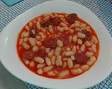 Foto del paso 7 de la receta Alubias con chorizo y jamón