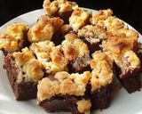 Foto langkah ke 7 dari resep Banana Crumble Brownies 🇺🇲.