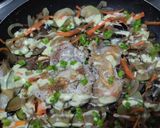Foto del paso 11 de la receta: Salteado🍄de vegetales🧅🥕🍗y pollo🍱🥙🌯