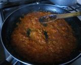 A picture of step 2 of Meatball biryani.