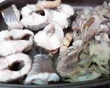 Foto langkah ke 2 dari resep Brengkes ikan gabus kelapa muda biji keluwak kuno.