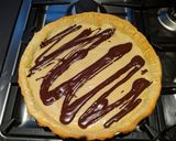 Une image de l'étape 4 de Tarte poire-chocolat.