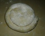 A picture of step 8 of Soft layerd chapati.