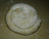A picture of step 8 of Soft layerd chapati.
