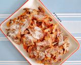 Foto langkah ke 5 dari resep Keripik Kulit Ubi Ungu.