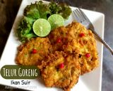 Foto langkah ke 5 dari resep Telur Goreng Ikan Suir (memanfaatkan sisa ikan bakar/goreng).