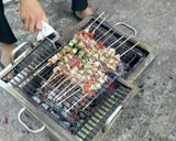 Hình bước làm 4 của món Thịt nướng tốc hành😂😂